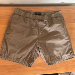 Brixton Steady Drawstring Short - L - Olive